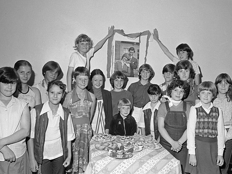 Sutton Guides held a Royal Wedding party to celebrate Charles and Diana's big day in July 1981.
