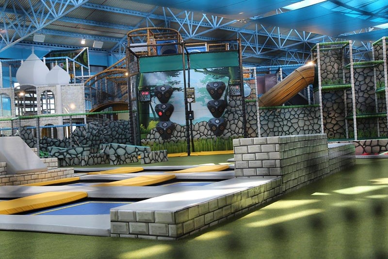 First glimpse inside the soft play Exploria attraction at the Pyramids Centre in Portsmouth. Picture: BH Live