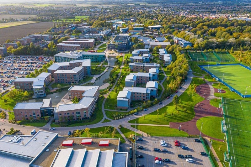 “Following the addition of a medical school, Edge Hill is continuing to focus on Stem (science, technology, engineering and mathematics) subjects, recently adding more computer science courses to the curriculum. New engineering degrees are on the way in 2023. Graduate prospects have held up, improving six places to 78th in our analysis.”