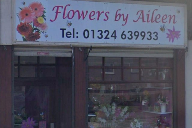 This florist in Main Street, Camelon, has been brightening people's days throughout the pandemic. (Image by Google)