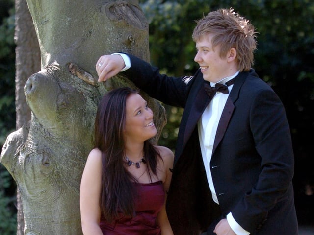 PROM FASHIONS Sixth formers at Birkdale School model clothes for their Prom. Lucas Davison and Georgina Wharton. 2 May 2007