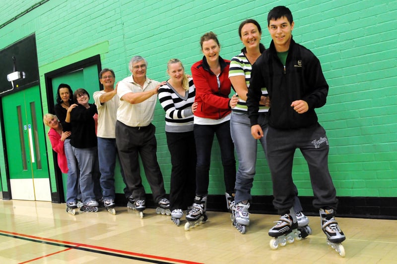 Jarrow Community Centre users take to their roller blades in a 2012 session but who can tell us more?