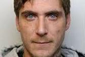 This Derby thug was jailed for 26 weeks after he punched a police officer after he was asked to take a breath test.