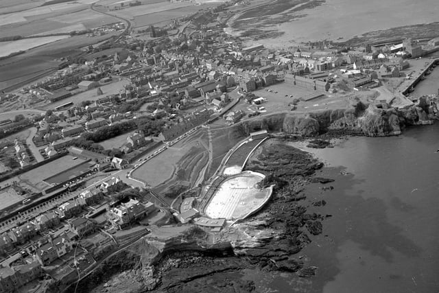 An aerial shot of Dunbar taken in September 1965.