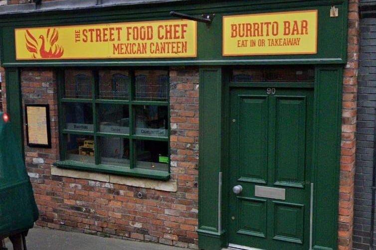 The Street Food Chef, at 90 Arundel Street, has an average 4.7 star rating and 1,374 reviews on Google. On customer said: "It's one of the most epic food locations in Sheffield if you want an amazing burrito. Amazing Mexican food."