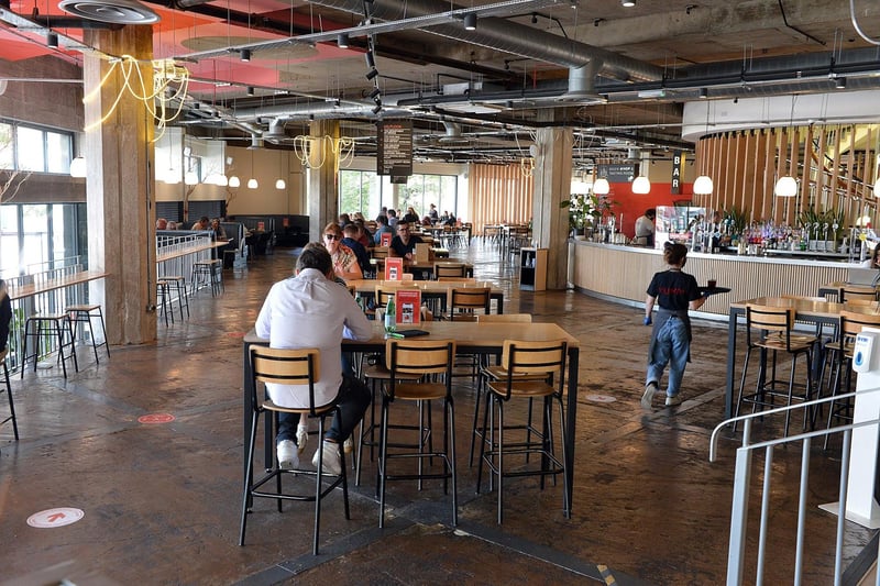 Food halls like Kommune, pictured, are a popular  feature of 21st century eating, meaning youngsters can now go somewhere and eat together without arguing about what sort of food they'd like.  Picture: Brian Eyre, National World