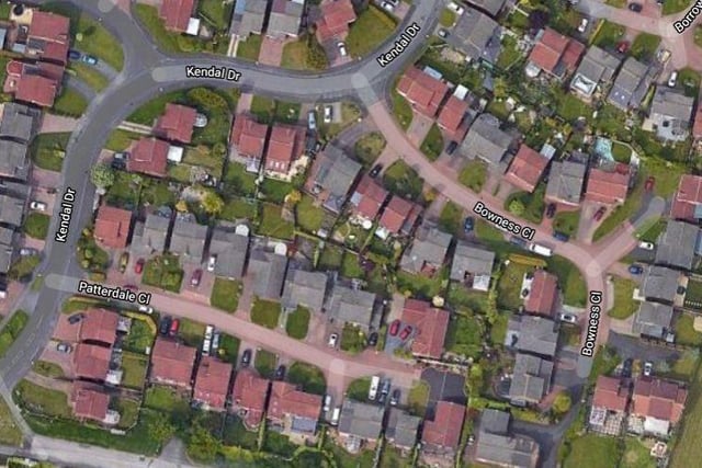 Gardens in Cleadon and East Boldon have an average size of 385.7 square metres.
