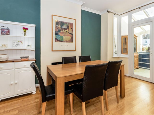 This four bedroom house in Beresford Road, Portsmouth is on sale for £250,000.