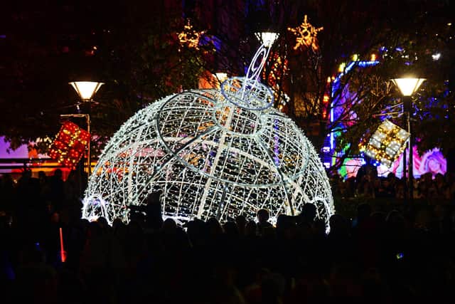 The Christmas lights will be returning to Sheffield city centre this year along with the Sheffield Christmas market.