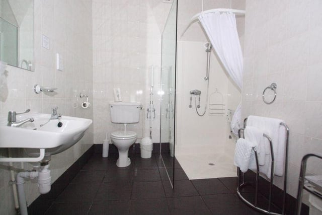 One of the guest house ensuite bathrooms.