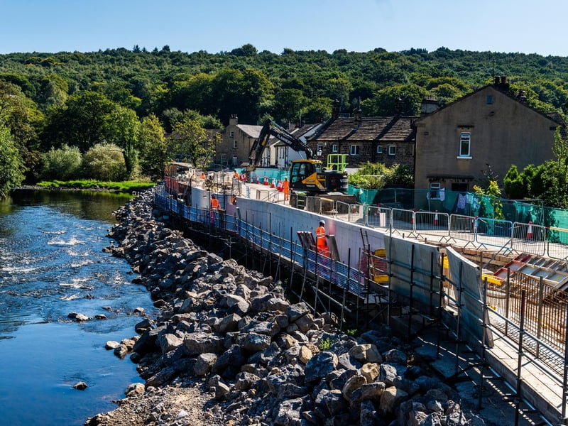 Road closures in place on Apperley Road, between Apperley Lane Bridge and Harrogate Road Bridge were lifted in late March 2024. The route had been shut for over six months to allow for flood prevention works near the George and Dragon pub.