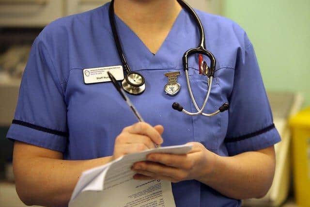 A nurse in Sheffield has blasted the Health Secretary after she said she doesn't "anticipate" a pay offer rise before nurses are ballot to strike. (Photo by Christopher Furlong/Getty Images)