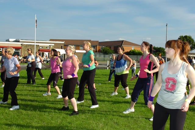 A three-hour Zumbathon was held at Rovers rugby ground at West View in aid of Hartlepool and District Hospice. Were you pictured taking part?