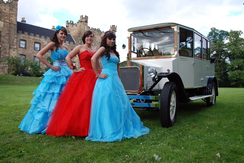 Lumley Castle is a great setting for a prom. Does this bring back memories of yours?