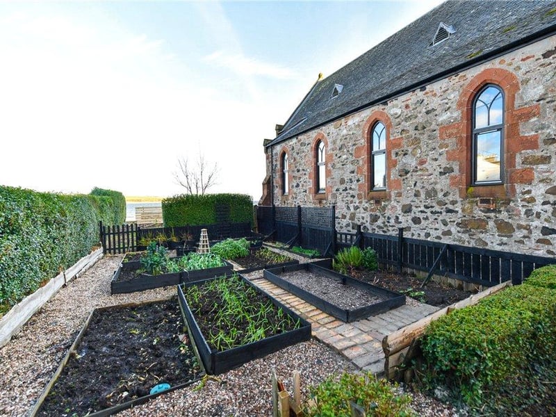 Vegetable garden.