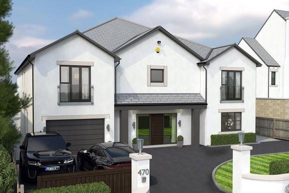 This five-bedroom detached home on Shadwell Lane, Leeds, described by Zoopla as a "most imposing and substantial detached residence" is on the market for £1,550,000 with Fine & Country.