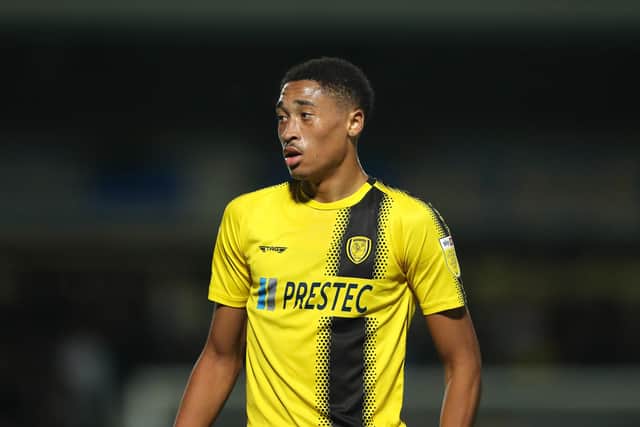 Daniel Jebbison during his spell on loan at Burton Albion: James Williamson - AMA/Getty Images