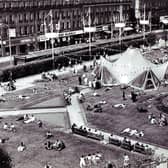 Summer view of Sheffield Peace Gardens
9th June 1975
