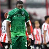 Dominic Iorfa's expression tells the story of Sheffield Wednesday's 5-0 defeat at Brentford.