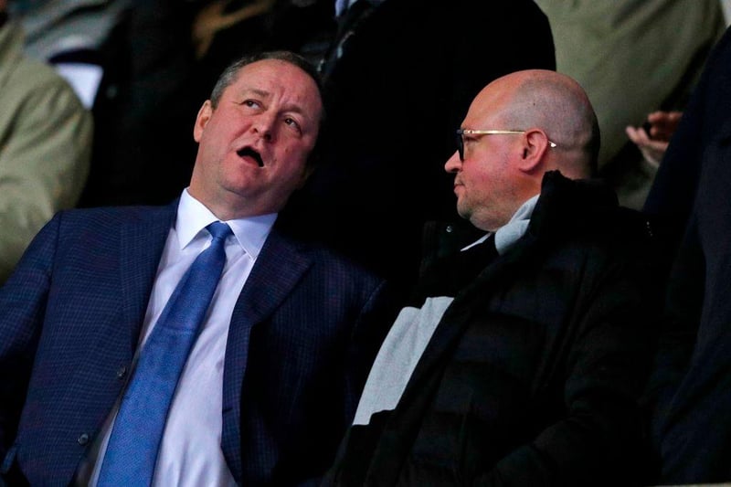 Mike Ashley has halted any prospective takeover talks involving Newcastle United until he is certain that the club will not be relegated. (Luke Edwards)

(Photo by ADRIAN DENNIS/AFP via Getty Images)