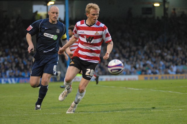 2007/08 appearances: 41. The midfielder's Rovers career ended with the play-off final victory, closing a chapter that had seen him progress from youth team to winning promotion from the Conference, Division Three and League One with the club. He switched to Championship side Derby in the summer of 2008 and became a stalwart in the perennial promotion chasers, also earning international honours with Republic of Ireland. He joined Leeds United in 2012, spending two years at Elland Road. After two years with Oldham Athletic, he joined Crewe Alexandra and remains with the League Two leaders to this day.