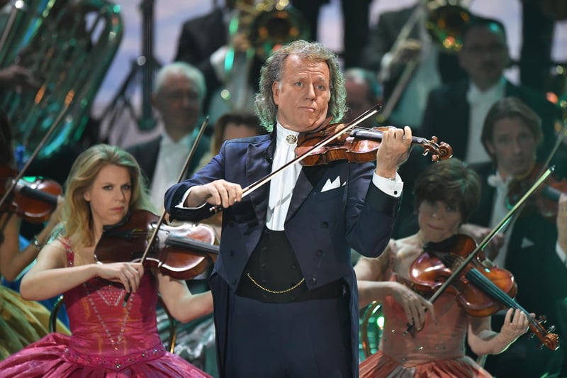World-renowned conductor and violinist Andre Rieu will come to the M&S Bank Arena on April 18 with his Johan Strauss Orchestra.