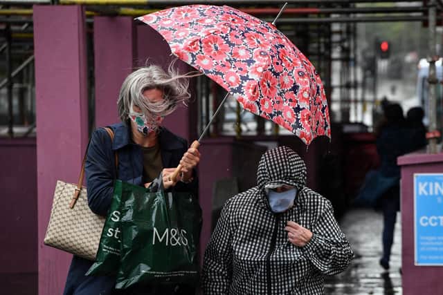 Storm Corrie is set to batter Sheffield less than 24 hours after Storm Malik swept through the city (Photo by ANDY BUCHANAN/AFP via Getty Images)