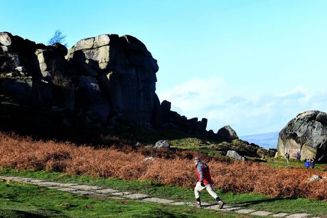 If you want a walking trail with a view, you couldn’t do much better than following a 6.3 mile trail around Ilkley Moor. Starting at West View Park, the route across the heather-covered moorland, passing by landmarks including Ilkley Crags and Lower Lanshaw Drop, before finishing at the impressive Cow and Calf rocks.