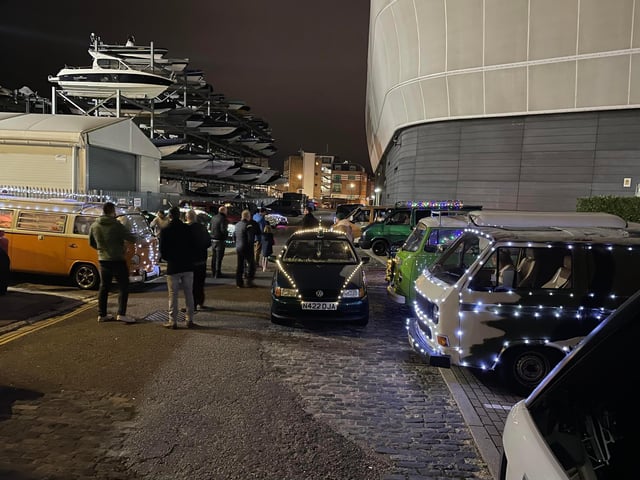 The VW drivers muster
