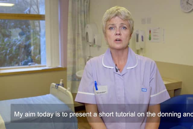 Safety videos for NHS workers have been produced.