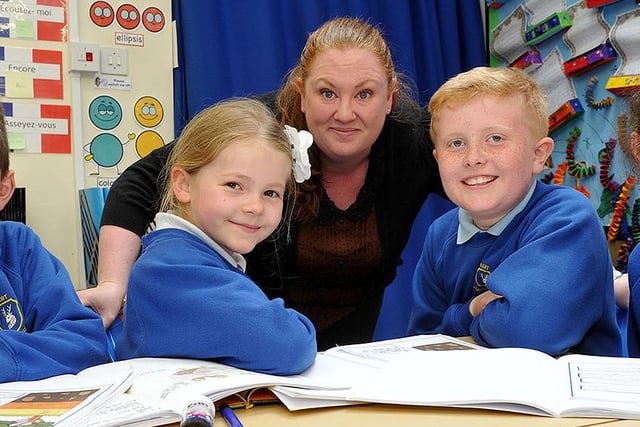 Hart Primary School pupils with teacher Victoria Jones. Back to 2016 for this photo reminder.