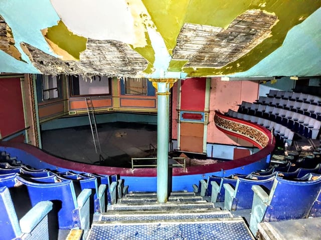 Today, the theatre, which is owned by the company who run the neighbouring Frenchgate Centre, remains empty and in a poor state of repair.