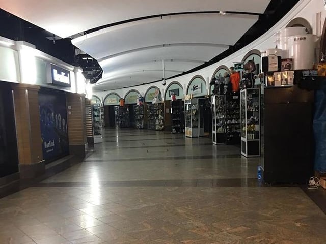 Meadowhall during lockdown (photo: Tom Baumgart).