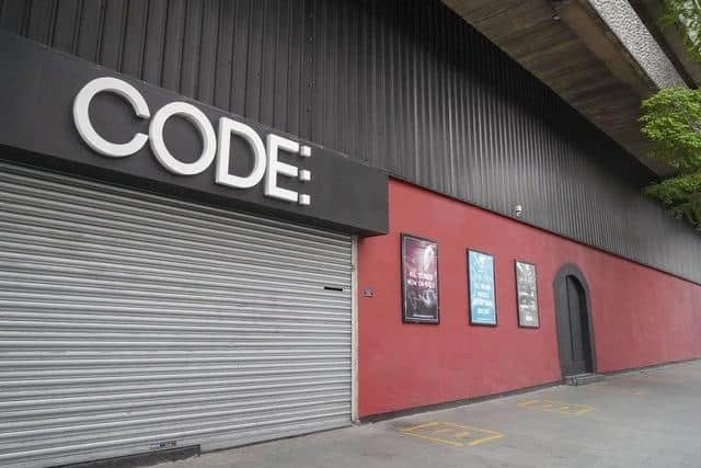 CODE nightclub is based on Eyre Street in the city centre