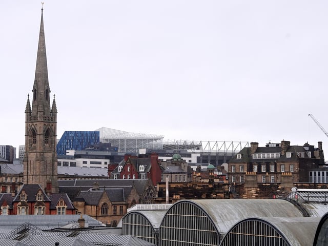 Newcastle upon Tyne is the eighth biggest city in the United Kingdom with a population of 823,431.