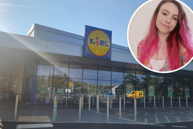 Amber Cooke has spoken publicly after she was reportedly assaulted by an unknown man in the car park of Lidl, on Stannington Road, Sheffield.