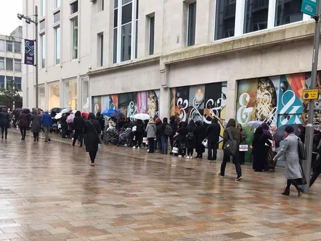 H&M opened a brand new store on The Moor, on the site of the old Redgates toy shop, in November.