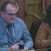 Sheffield City Council customer services managers Paul Taylor and Corleen Bygraves-Paul have updated councillors about the progress they are making on dealing with complaints about services. Picture: Sheffield Council webcast
