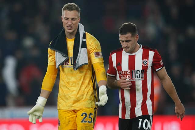 The pair played together for the Blades in League One, the Championship and the Premier League: Simon Bellis/Sportimage