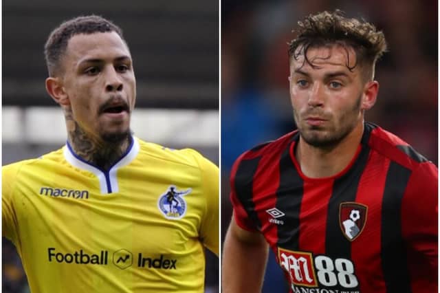 Jonson Clarke-Harris, left, and Portsmouth-born Matt Butcher.