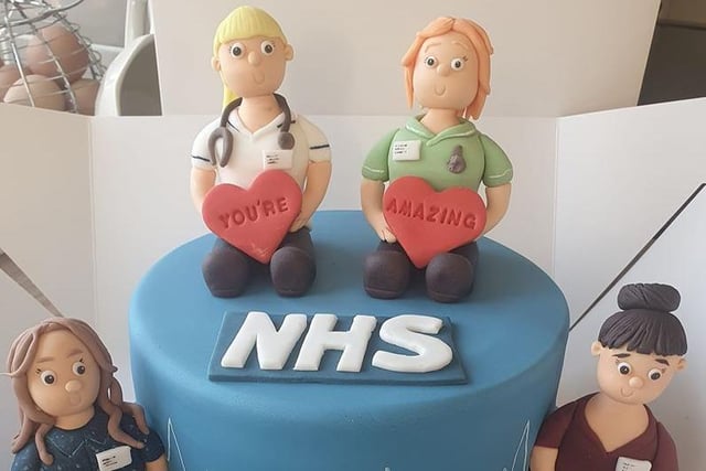 Linzi Walker made this brilliant cake in celebration of our #NHSheroes. She said she loved making this cake.