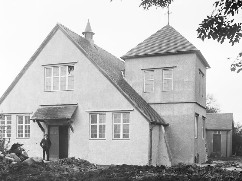 Newly built St Chad's Church Hall, Vicarage Road, Poulton