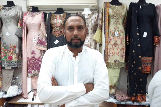 Amjad Yasin, of Arshad Textiles on Rushby Street, said the eight-strong business might have to lose staff and go down to five days a week.