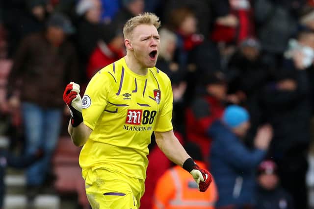 Bournemouth goalkeeper Aaron Ramsdale is closing in on a return to Sheffield United: Mark Kerton/PA Wire.