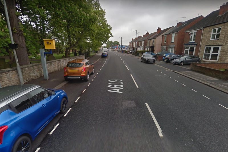 Fixed: A619 Chatsworth Road, Chesterfield, 30mph - opposite Church View