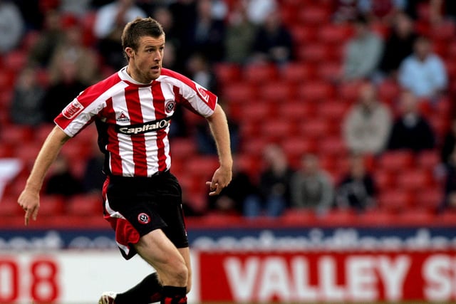 At last, an actual midfielder in midfield. Blades academy product Tonge gets the nod from the AI, who rightly recognise his role in winning promotion in 2006 but also has fonder memories of their one-year stay in the top-flight than most Blades fans, adding Tonge “played a significant role in the club's success during his time there.” [That sounds familiar?]. A “creative midfielder who was known for his excellent passing and technical ability”, the AI described Tonge as “a consistent performer for the club throughout his career” and someone “well-respected by his teammates and opponents alike.”
