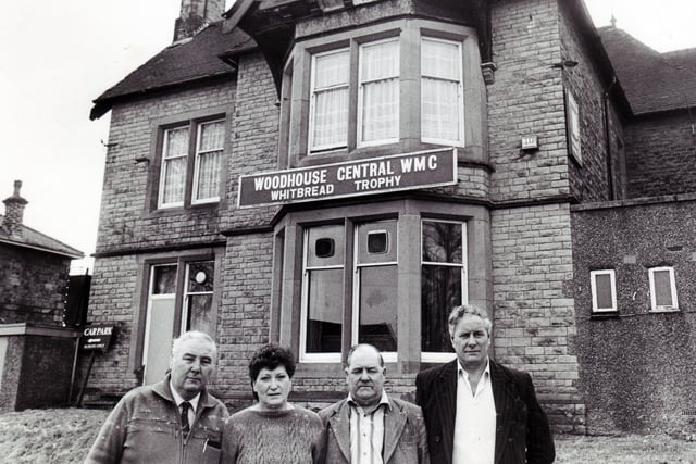 Woodhouse Central Working Men's Club pictured in 1985