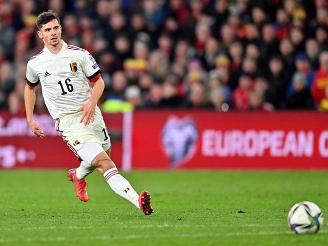 Premier League duo Brighton and Brentford have Union SG hitman Dante Vanzeir on their radar. (Jeunes Footeux)

(Photo by DIRK WAEM/BELGA MAG/AFP via Getty Images)