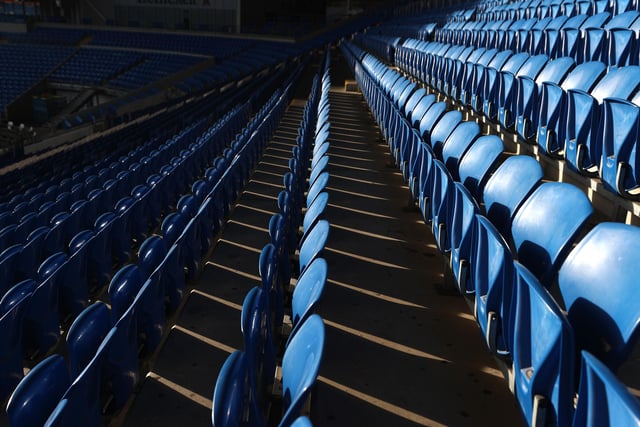 Not many empty seats at the Cardiff City Stadium this season