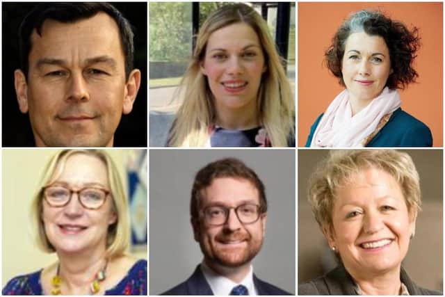Top row: Nick Fletcher MP; Miriam Cates MP and Sarah Champion MP
Bottom row: Gill Furniss MP; Nick Fletcher MP and Rosie Winterton MP